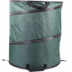 Sac de ramassage pop up vert 117l