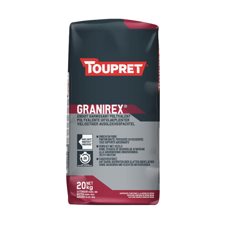 Enduit Granirex 6kg Toupret