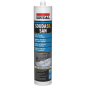 Mastic silicone sanitaire acétique 280ml blanc