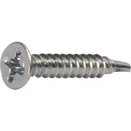 Vis autoforeuse / autoperceuse tête fraisée cruciforme acier zingué 4.2x13mm x200 PH2