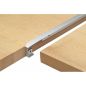 Profil pour plan de travail 28mm L.67cm jonction angle alu