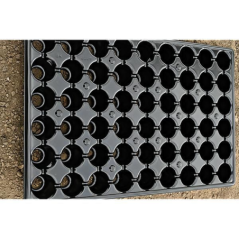 Plaque de bouturage 54 trous noire