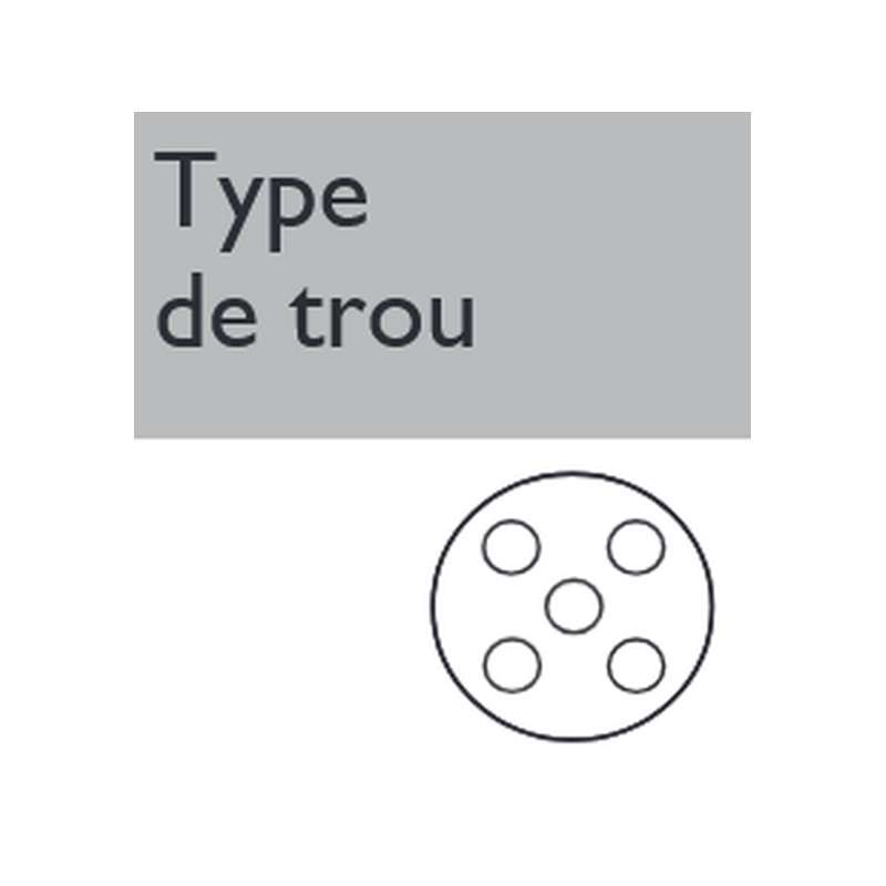 Plaque de bouturage 18 trous noire