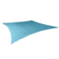 Voile d'ombrage carré 5x5m bleu