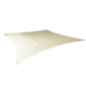 Voile d'ombrage carré 5x5m écru