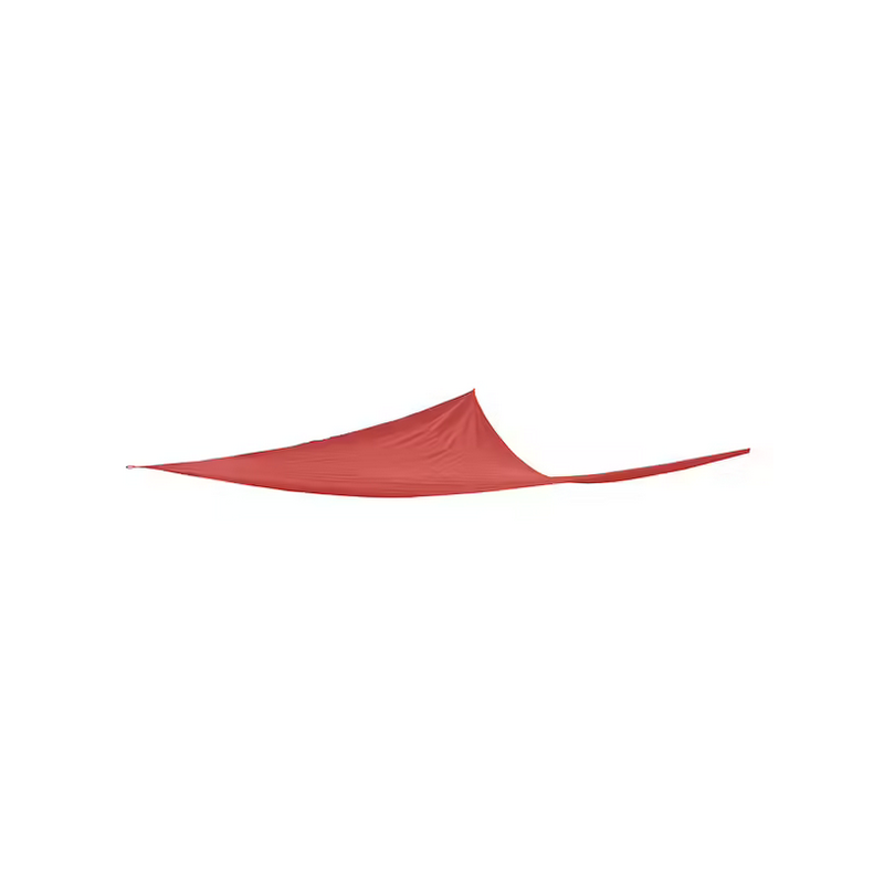 Voile d'ombrage triangulaire 5 x 5 x 5m marsala