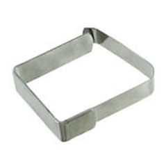 Pince nappe inox petit modèle x2