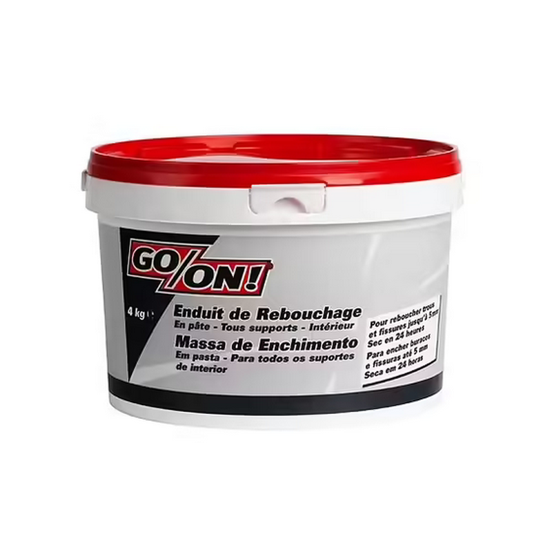 Enduit de rebouchage pâte 4kg GO/ON