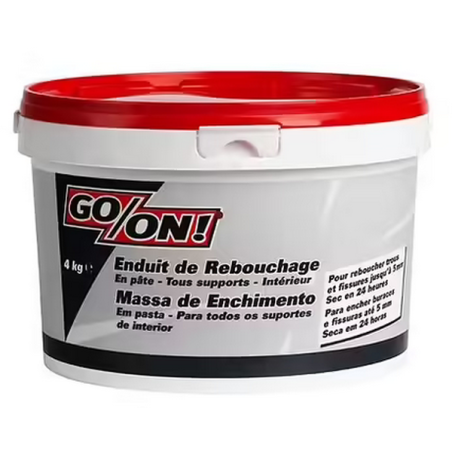 Enduit de rebouchage pâte 4kg GO/ON
