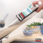 Mastic siliconaire sanitaire PURE 280ML Blanc
