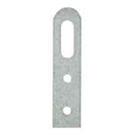 Attache cadre acier zingué 40x7mm x4