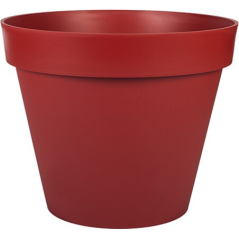 Pot toscane D.48cm 43l rouge rubis