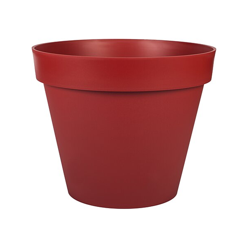 Pot toscane D.48cm 43l rouge rubis