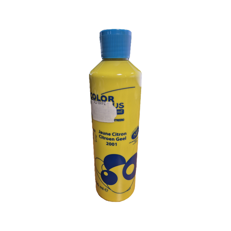 Colorant 250ml jaune citron 2001 color+