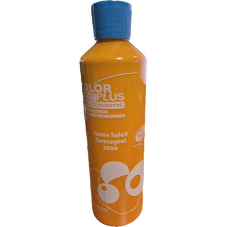 Colorant 250ml jaune soleil 2004 color+