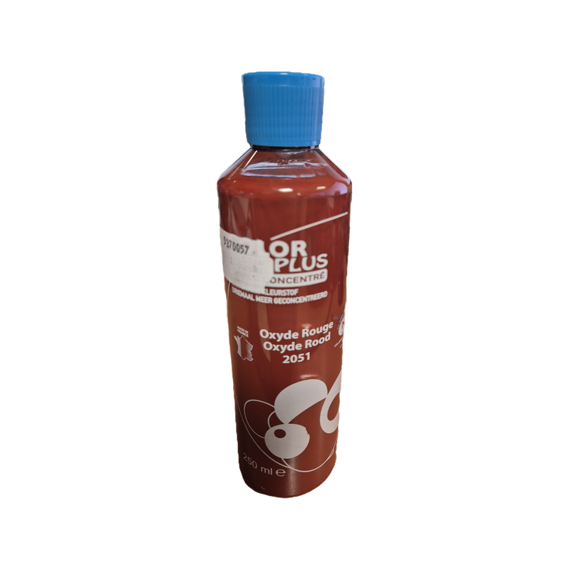 Colorant 250ml rouge oxyde 2051 color+