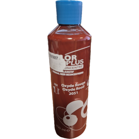 Colorant 250ml rouge oxyde 2051 color+