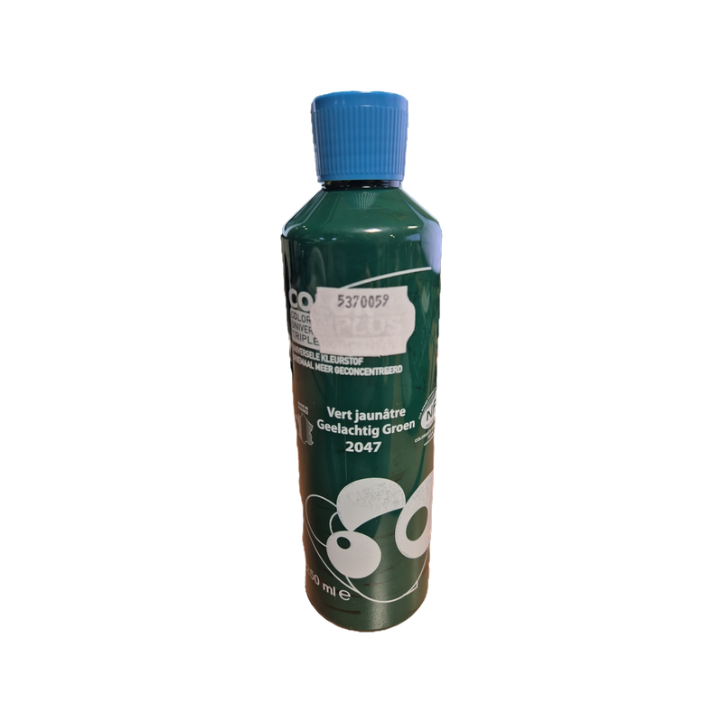 Colorant 250ml vert jaunatre 2047 color+