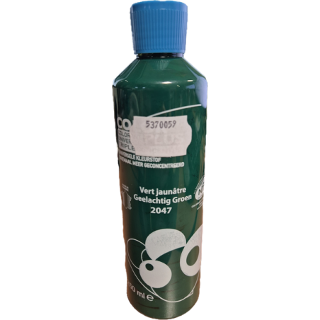 Colorant 250ml vert jaunatre 2047 color+