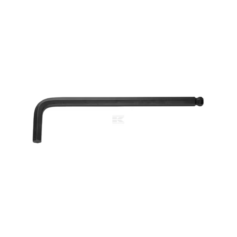 Clé 6 pans mâle longue tête sphérique D.4mm l.100mm