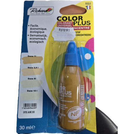 Colorant 30ml jaune oxyde 2050 color+