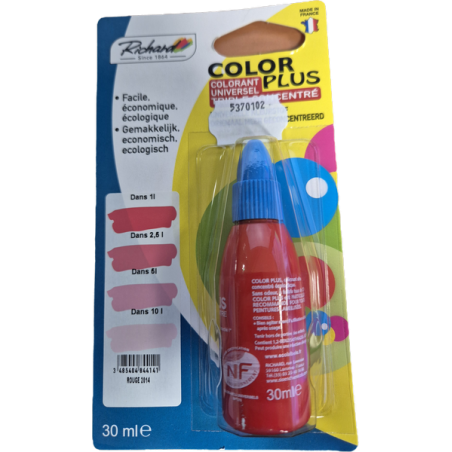 Colorant 30ml rouge 2014 color+