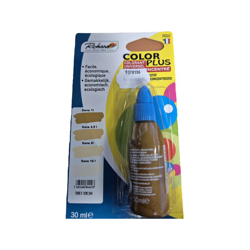 Colorant 30ml terre d'ocre 2049 color+