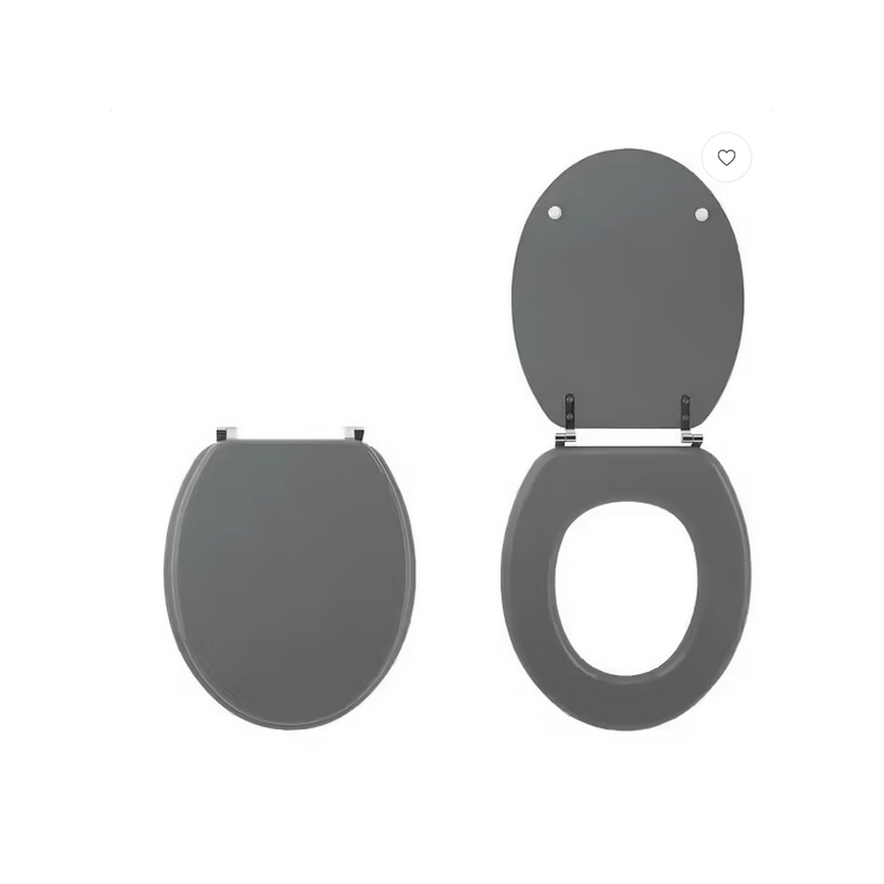 Abattant wc bois gris clair colors line