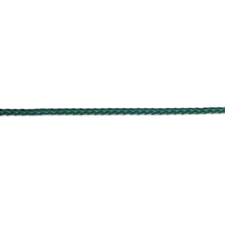 Corde polypropylène tressée D.4mm vert v/ml