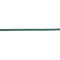 Corde polypropylène tressée D.4mm vert v/ml