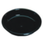 Soucoupe corolle noir D.20cm