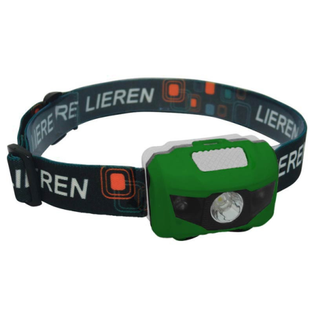 Lampe frontale LED rechargeable 3 éclairages CAO