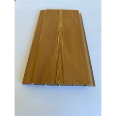 Lambris pvc bois clair 100x10mm 5.8m