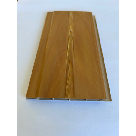 Lambris pvc bois clair 100x10mm 5.8m