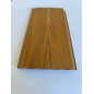 Lambris pvc bois clair 100x10mm 5.8m