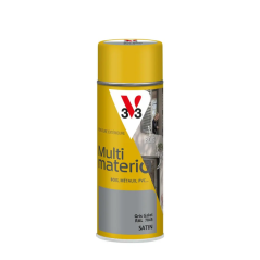 Aérosol peinture 400ml satin gris galet multimatériO