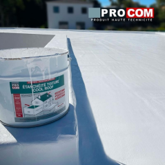 Peinture toiture étanchéité + réfléchissante 10L Blanc