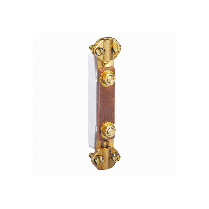 Barrette à cosse basse + platine 95x20mm