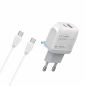 Chargeur double USB A + USB C 20w