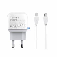 Chargeur double USB A + USB C 20w