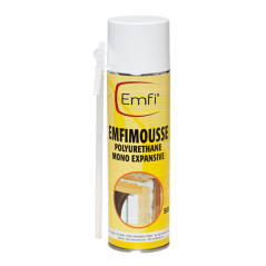 Mousse expansive polyuréthane 750ml Emfi