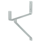 Équerre bâtiment acier galvanisé 355x245x80mm