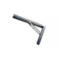 Équerre pliante inox 400x270mm 70 à 90°