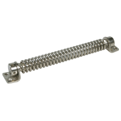 Ferme-porte à ressort 40kg modèle n°12 longueur 200mm acier nickelé