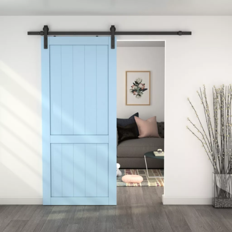 Kit complet ferrure rail 2000mm pour porte