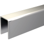 Profil U guidage 25x18mm 3m aluminium 1109A/300