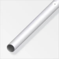 Tube rond aluminium anodisé argent D.16mm 1m
