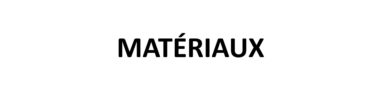 Matériaux