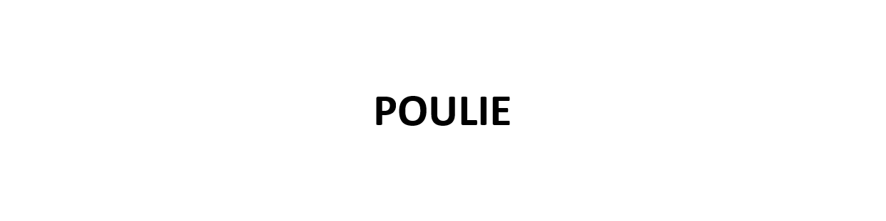 Poulie