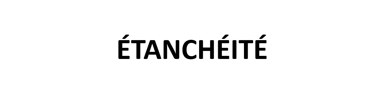 Étanchéité